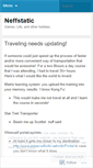 Mobile Screenshot of neffstatic.wordpress.com