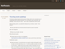 Tablet Screenshot of neffstatic.wordpress.com