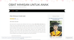 Desktop Screenshot of obatmimisanuntukanak.wordpress.com