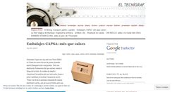 Desktop Screenshot of eltecnigraf.wordpress.com