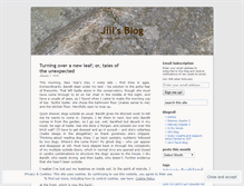 Tablet Screenshot of jilldbarker.wordpress.com