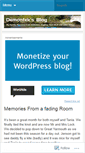 Mobile Screenshot of demontek.wordpress.com