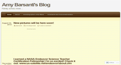 Desktop Screenshot of abarsanti.wordpress.com