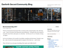 Tablet Screenshot of danforthsecord.wordpress.com