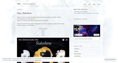 Desktop Screenshot of ginaband.wordpress.com