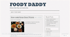 Desktop Screenshot of foodydaddy.wordpress.com