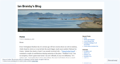Desktop Screenshot of ianbraisby.wordpress.com