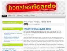 Tablet Screenshot of jhonatasricardo.wordpress.com