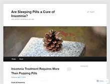 Tablet Screenshot of insomniacure6.wordpress.com