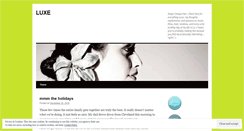 Desktop Screenshot of hearluxe.wordpress.com