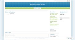 Desktop Screenshot of mancodayton.wordpress.com