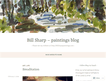 Tablet Screenshot of billsharp.wordpress.com