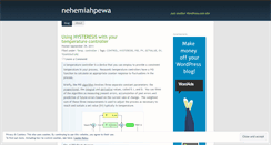 Desktop Screenshot of nehemiahpewa.wordpress.com