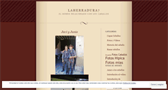 Desktop Screenshot of laherradura7dotcom.wordpress.com