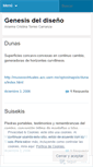 Mobile Screenshot of genesisdeldisegno.wordpress.com