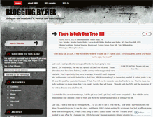 Tablet Screenshot of bloggingbyher.wordpress.com