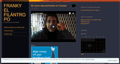 Desktop Screenshot of frankyelfilantropo.wordpress.com