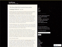 Tablet Screenshot of bookforme.wordpress.com