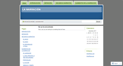 Desktop Screenshot of anarracionamparo.wordpress.com