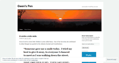 Desktop Screenshot of gwendolynspen.wordpress.com