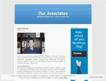Tablet Screenshot of ourassociates.wordpress.com