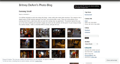 Desktop Screenshot of britneydeann.wordpress.com