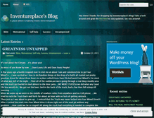 Tablet Screenshot of inventureplace.wordpress.com