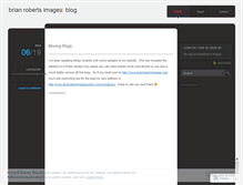 Tablet Screenshot of brianroberts.wordpress.com