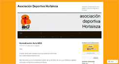 Desktop Screenshot of adhortaleza.wordpress.com