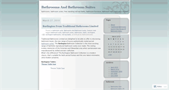 Desktop Screenshot of bathroomz.wordpress.com