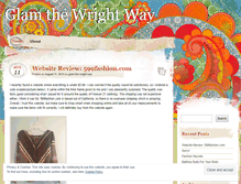 Tablet Screenshot of glamthewrightway.wordpress.com