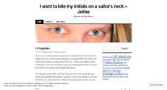 Desktop Screenshot of escortjoline.wordpress.com