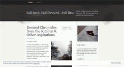 Desktop Screenshot of fallfirst.wordpress.com