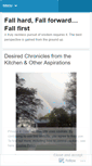 Mobile Screenshot of fallfirst.wordpress.com