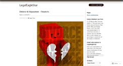 Desktop Screenshot of legaleaglestar.wordpress.com