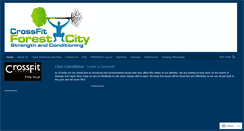 Desktop Screenshot of crossfitforestcity.wordpress.com
