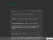 Tablet Screenshot of medschoolsyncope.wordpress.com