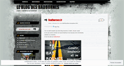 Desktop Screenshot of lesbadbornes.wordpress.com