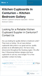 Mobile Screenshot of kitchencupboardscenturion.wordpress.com