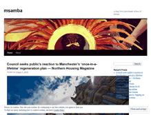 Tablet Screenshot of msamba.wordpress.com