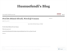 Tablet Screenshot of husnuefendi.wordpress.com