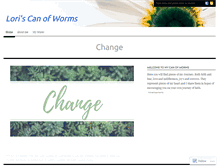 Tablet Screenshot of loriscanofworms.wordpress.com