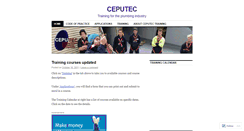 Desktop Screenshot of ceputec.wordpress.com