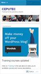 Mobile Screenshot of ceputec.wordpress.com