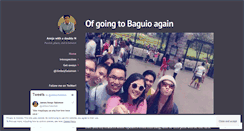 Desktop Screenshot of jamesannjo.wordpress.com