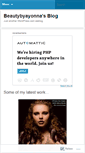 Mobile Screenshot of beautybyayonna.wordpress.com