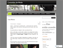 Tablet Screenshot of conceitosdamoda.wordpress.com