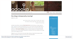 Desktop Screenshot of adookaorganics.wordpress.com