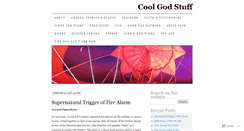 Desktop Screenshot of coolgodstuff.wordpress.com