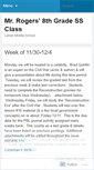 Mobile Screenshot of mrarogers.wordpress.com